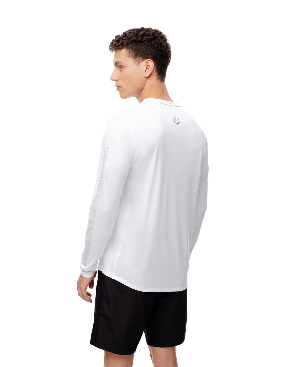 Camibuzo deportivo control humedad blanco hombre