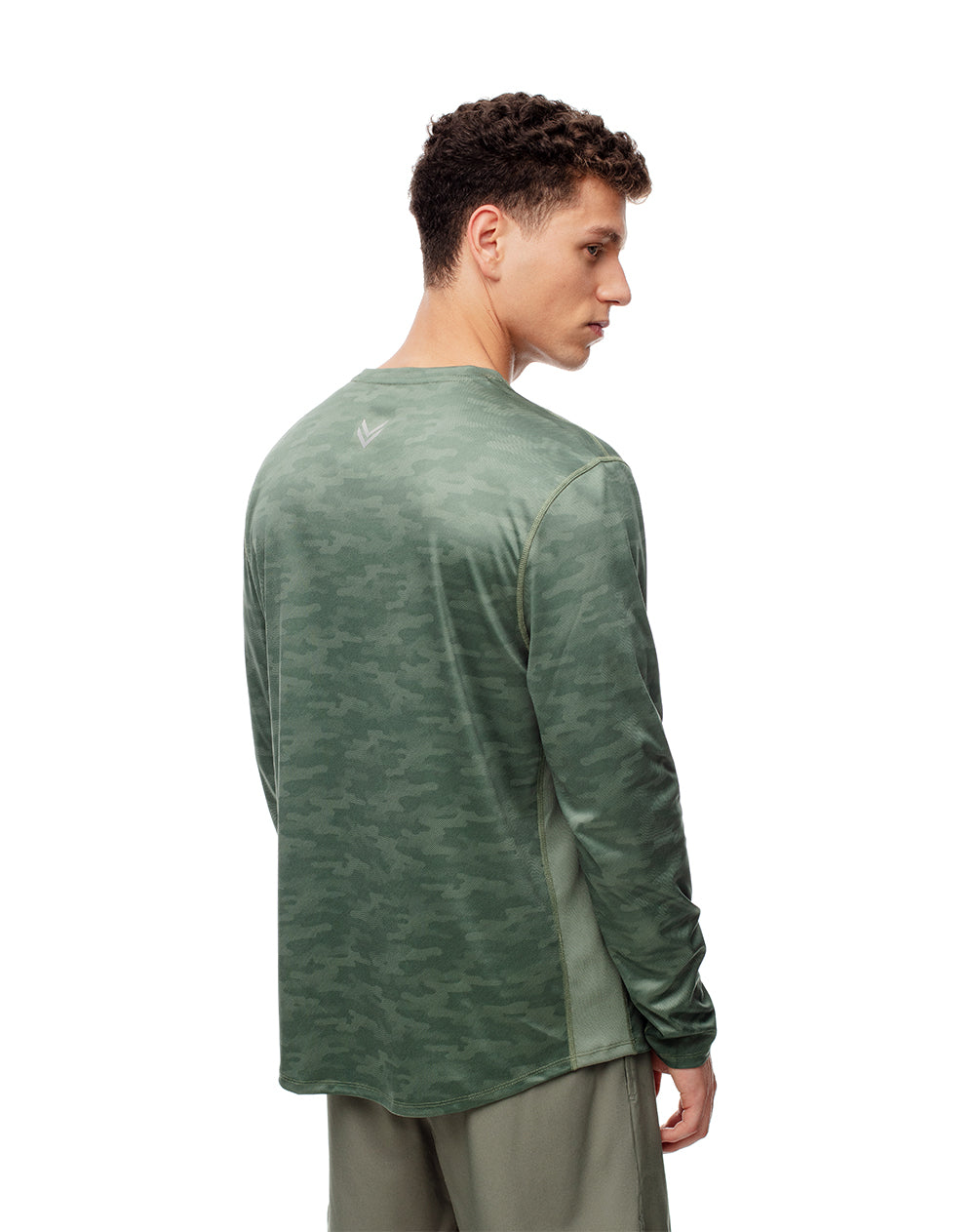 Camibuzo deportivo control humedad verde hombre