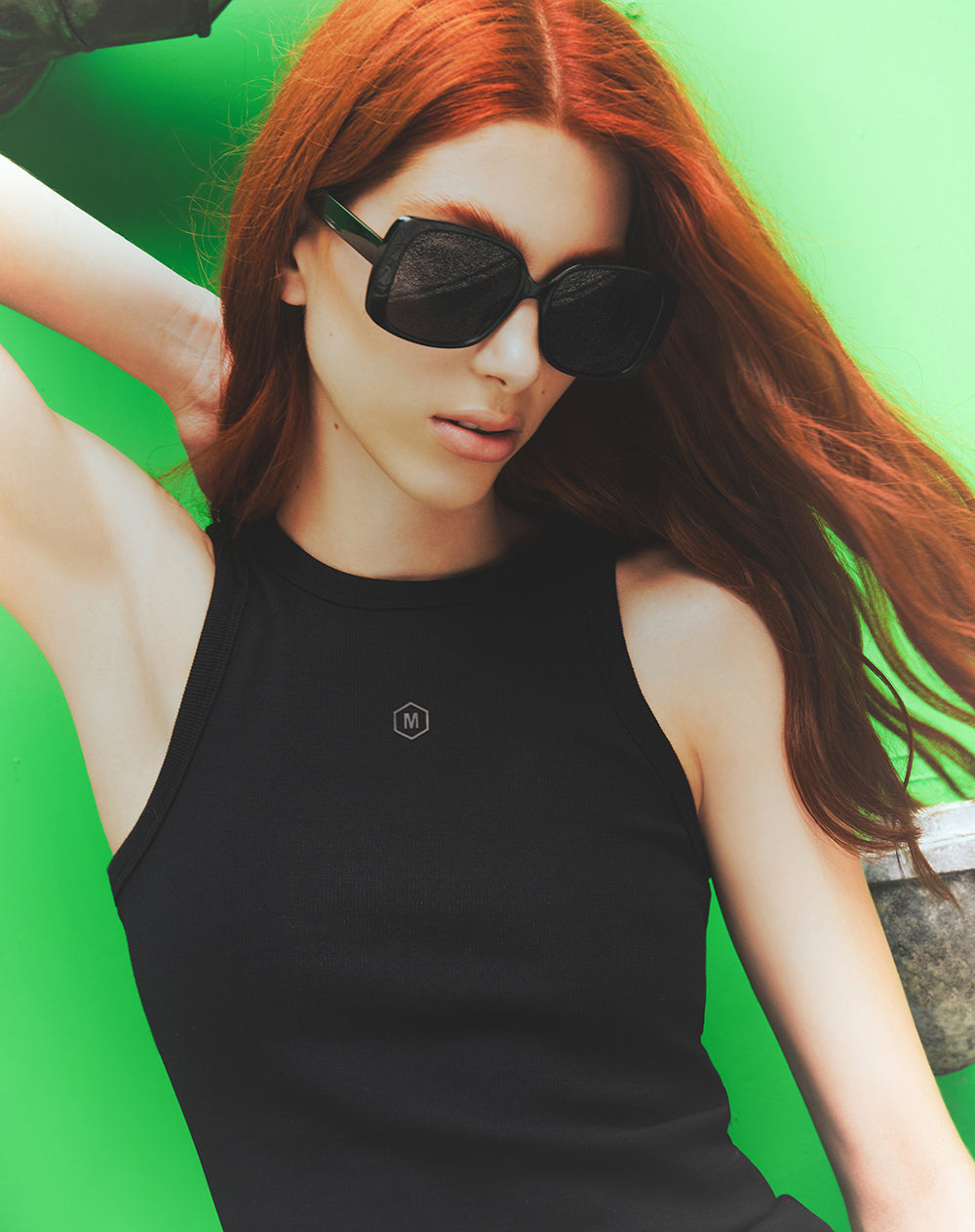 Camiseta esqueleto negra unisex