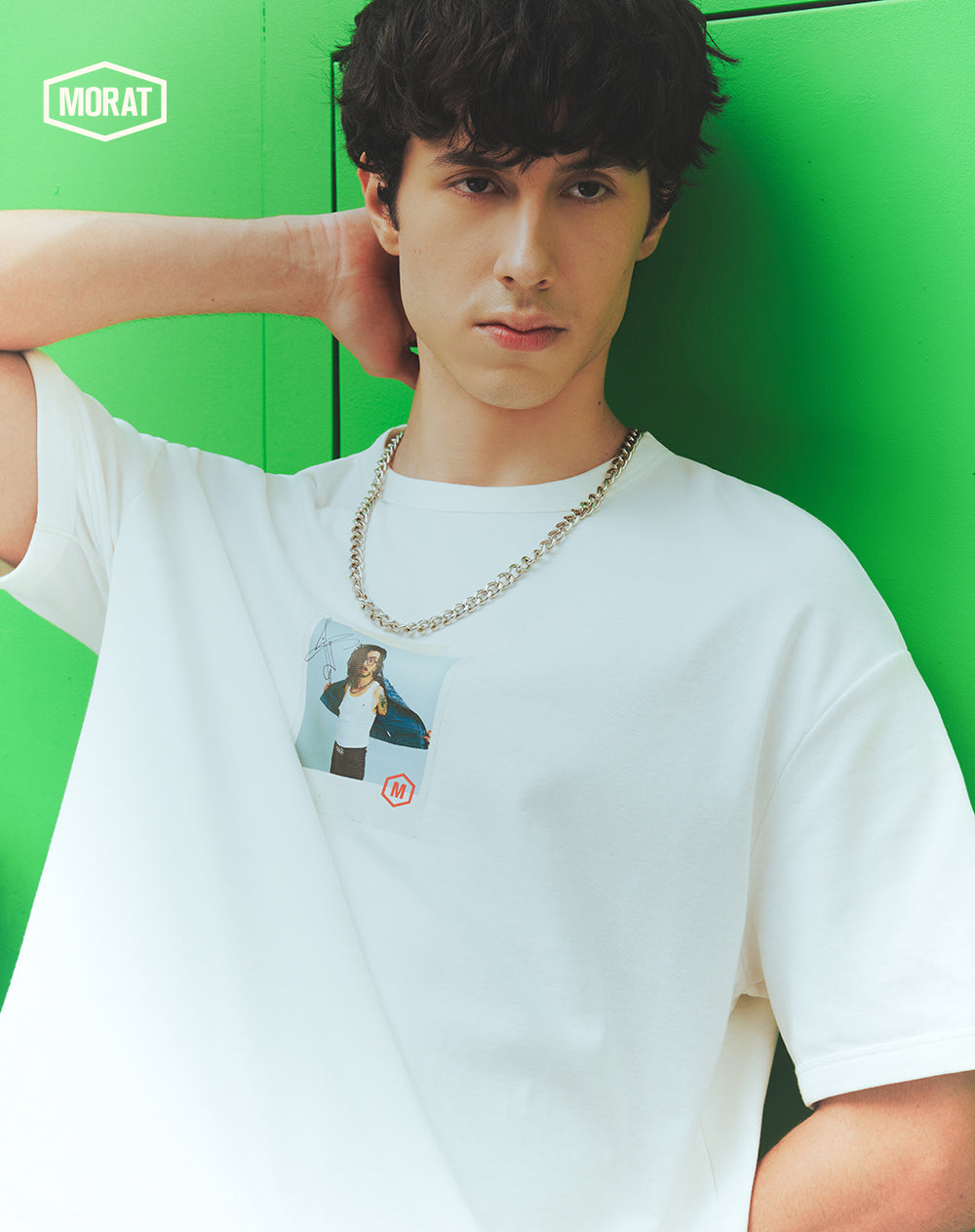 Camiseta boxy unisex Simón Vargas GEF | MORAT