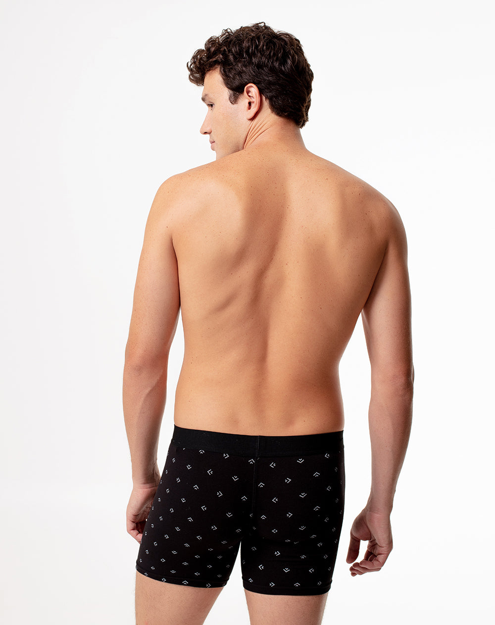 Bóxer medio jersey algodón x3unds surtido