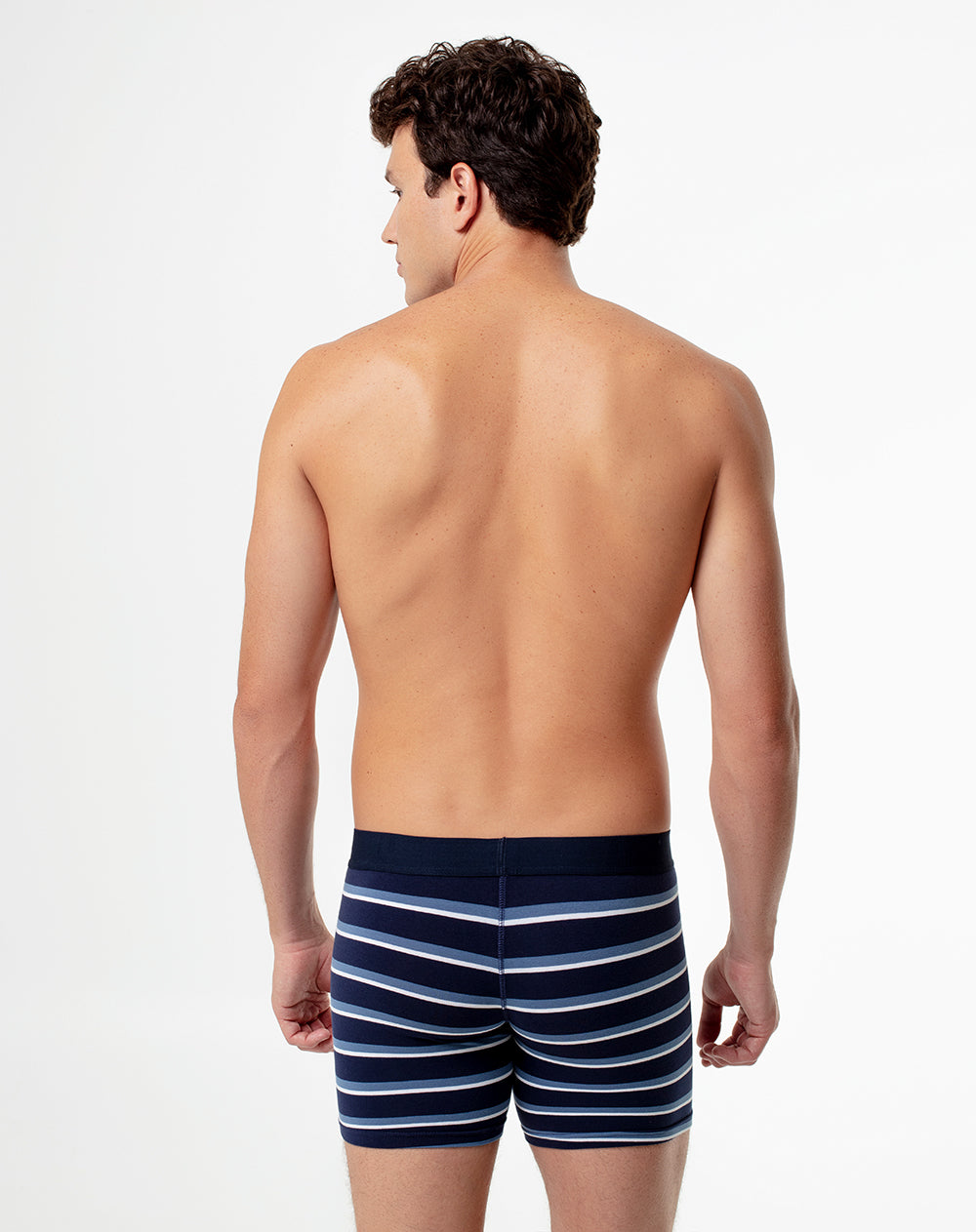 Bóxer medio jersey algodón x3unds surtido