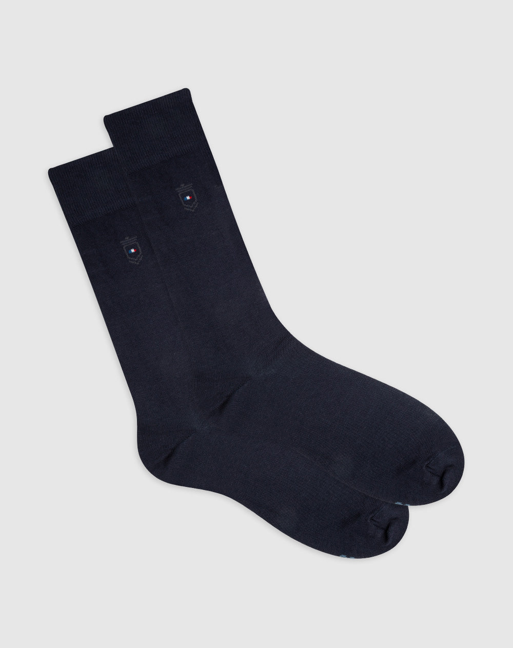 Medias hombre largas algodón azules