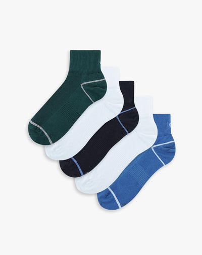 Media hombre tobillera pack x5 surtido