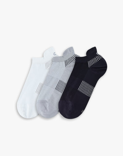 3 pares de medias tobilleras surtido