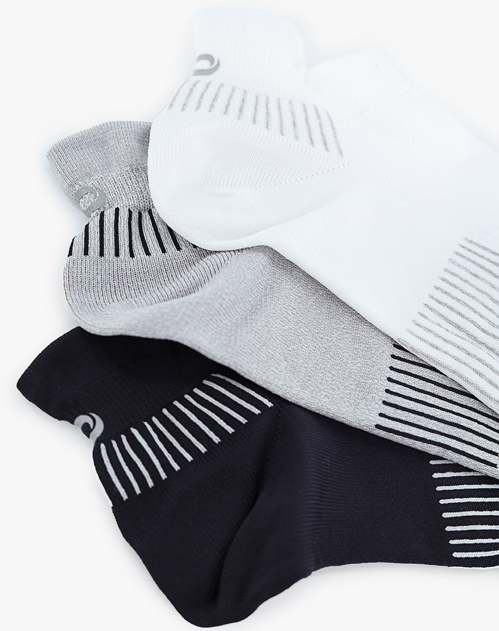 3 pares de medias tobilleras surtido