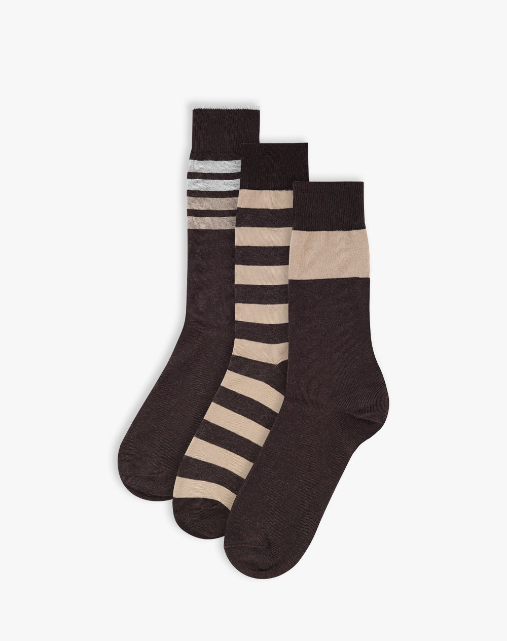 Medias hombre largas pack x3 surtido