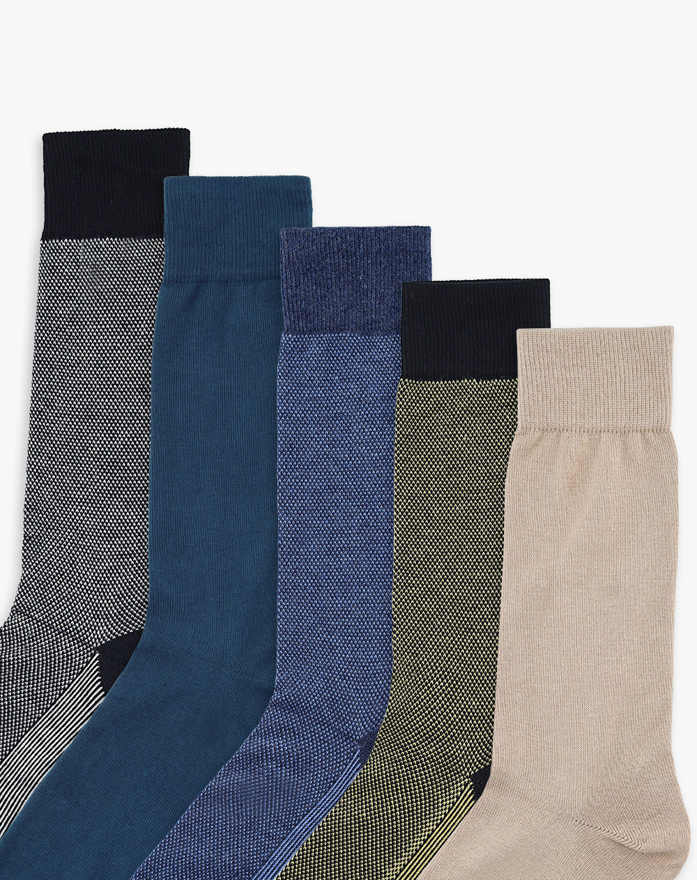 5 pares de medias largas surtido