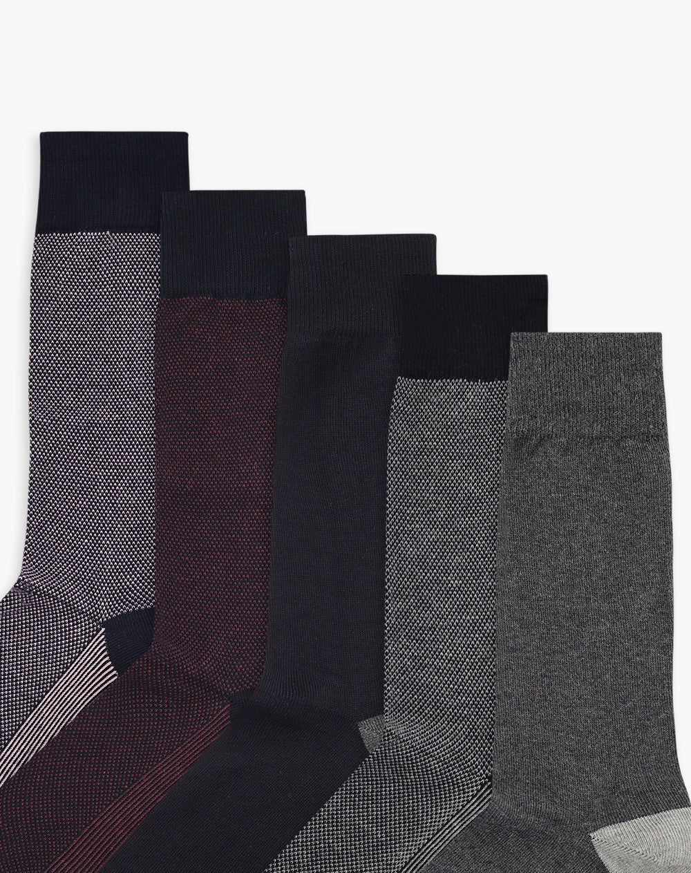 Medias hombre largas pack x5 surtido
