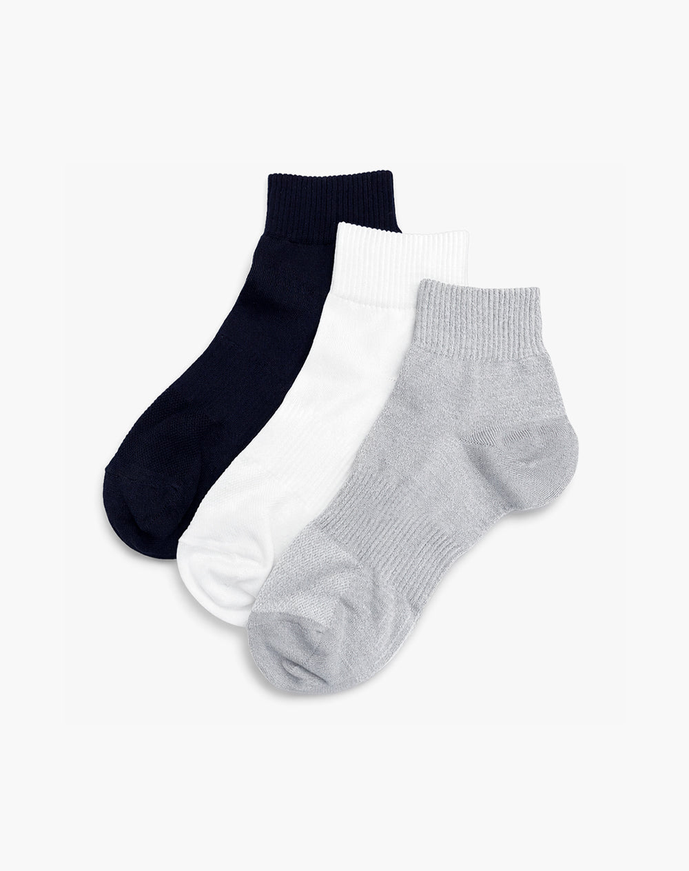 3 pares de medias cortas surtido