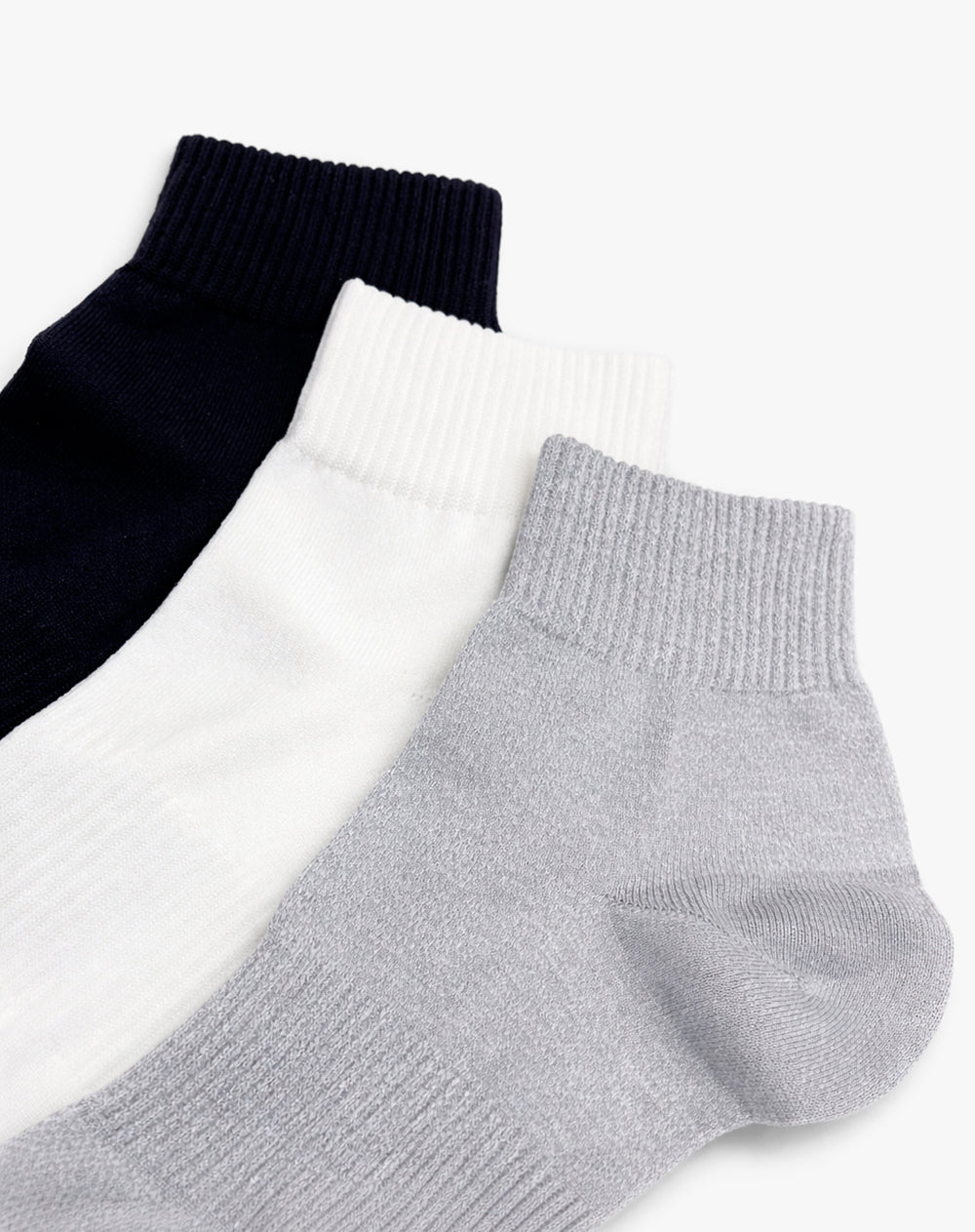 3 pares de medias cortas surtido