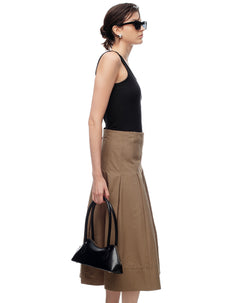 Bolso Top handle estructurado negro mujer