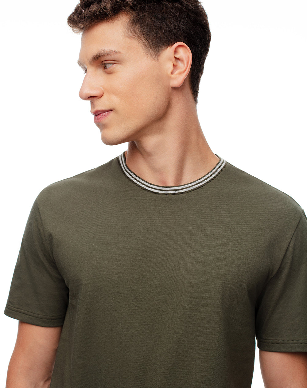 Camiseta + bermuda de pijama hombre algodón surtida