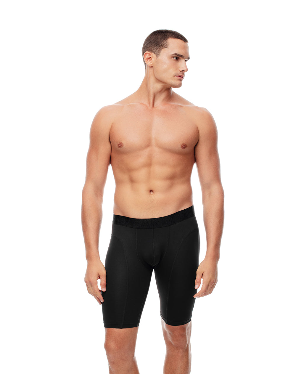 Bóxer largo control humedad negro