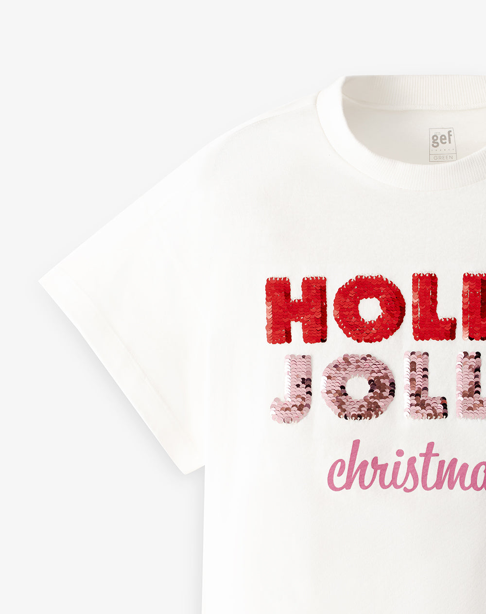 Camiseta relaxed fit manga corta blanca