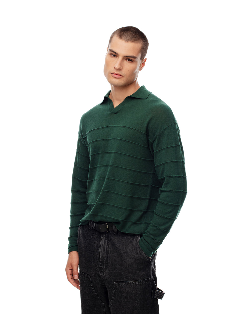 Buzo regular fit verde