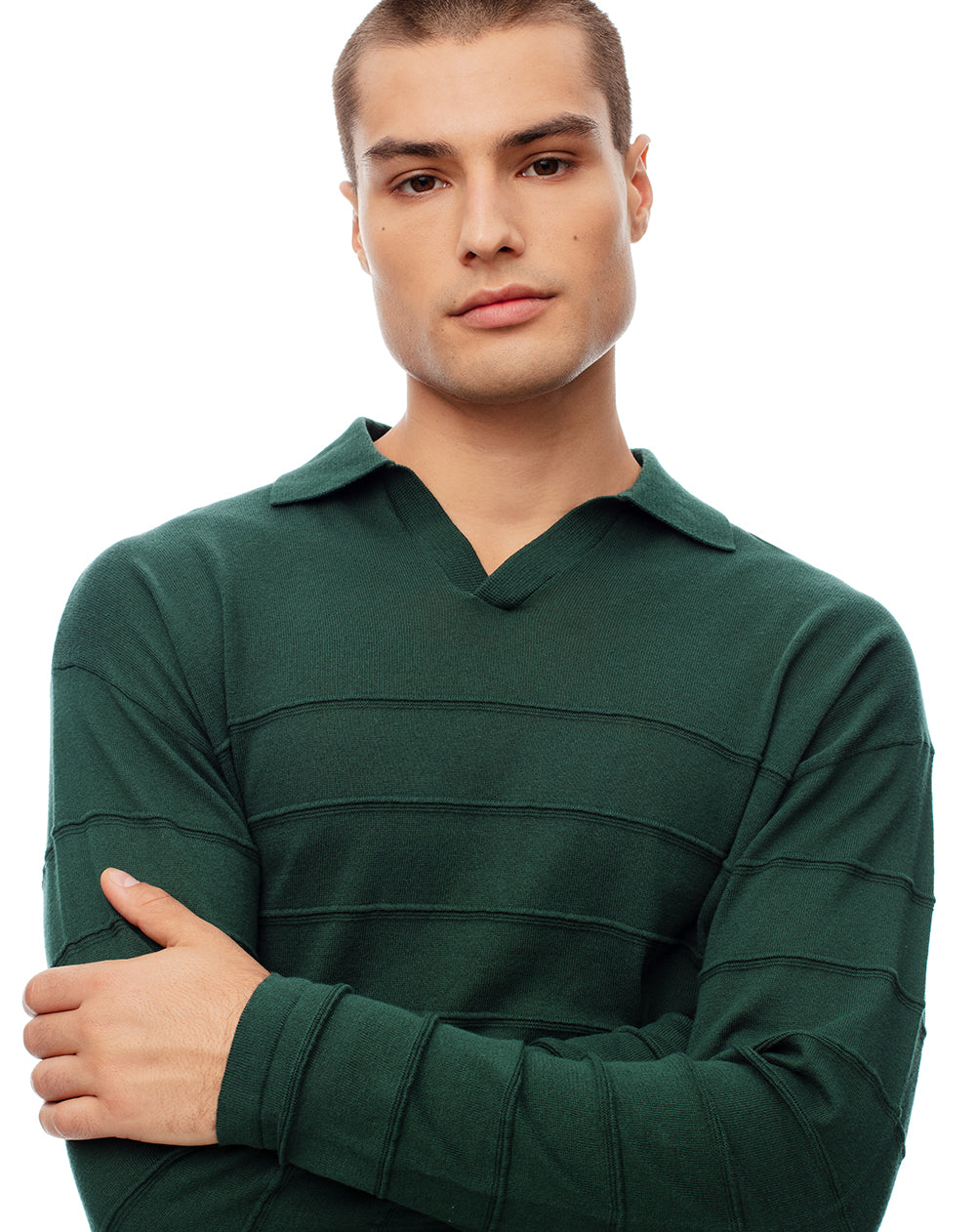 Buzo regular fit verde