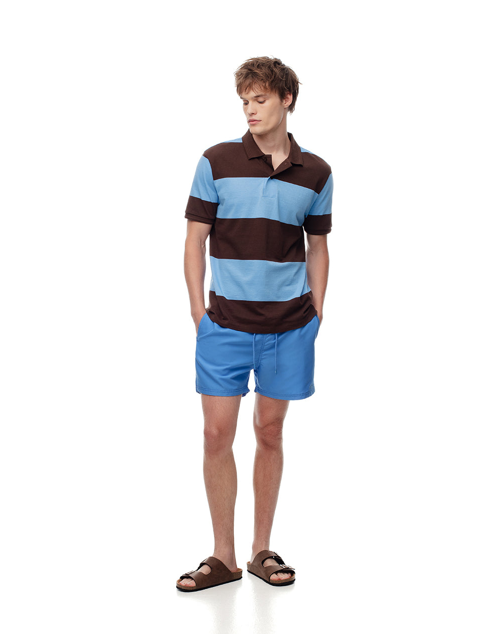 Short pantaloneta azul