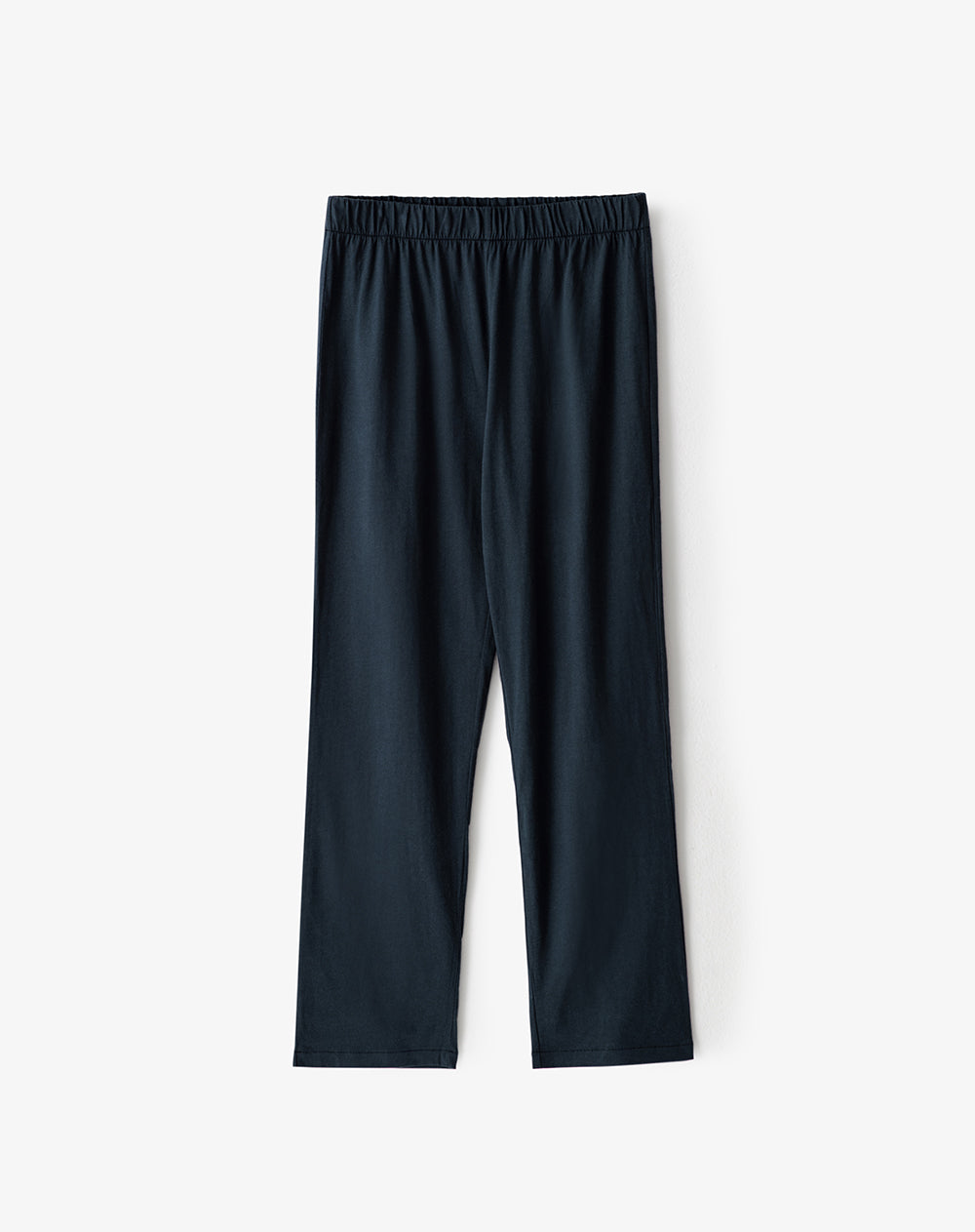 Pijama regular fit manga larga azul