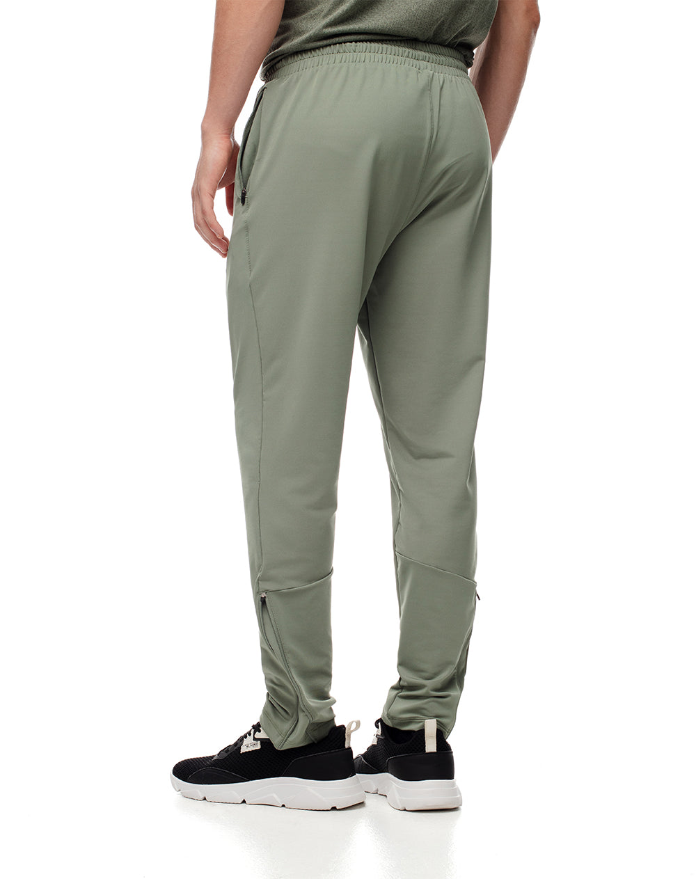 Pantalón deportivo control humedad verde hombre