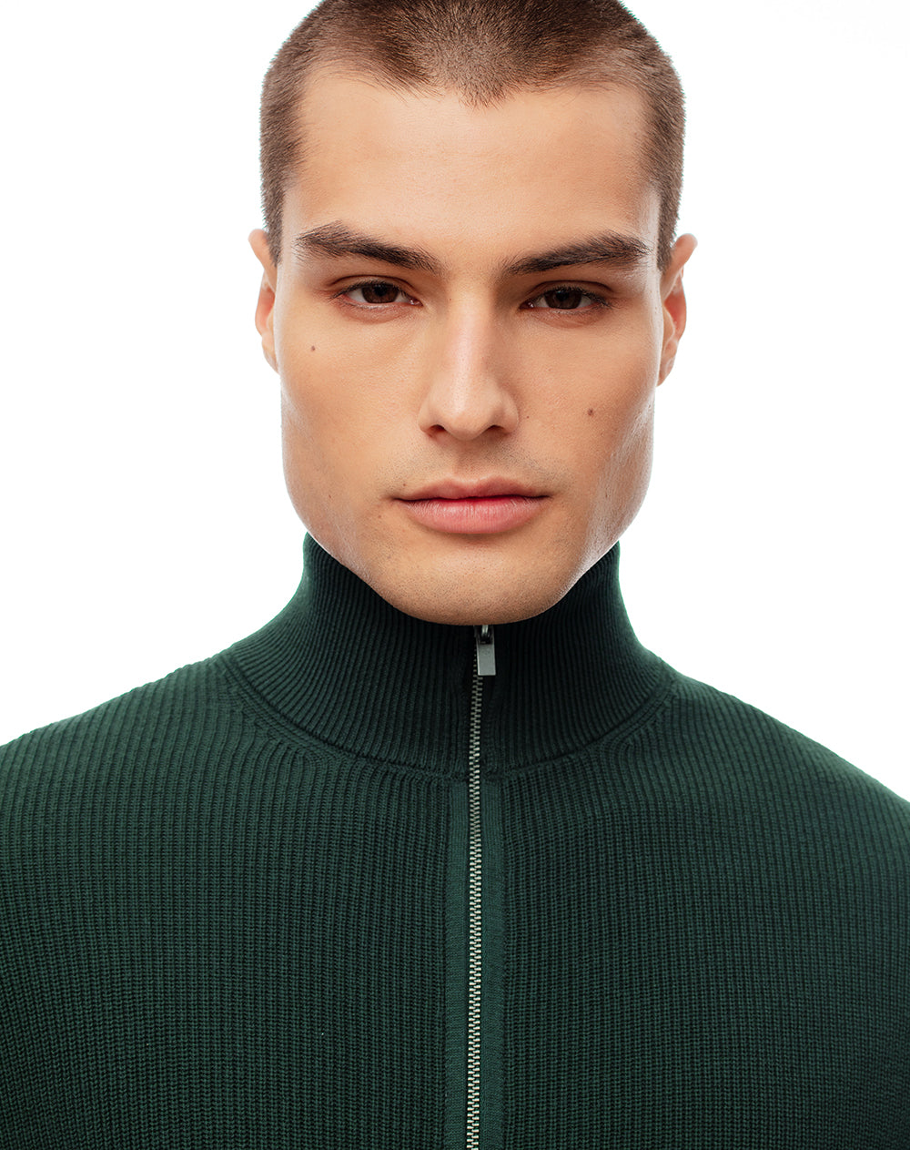 Chaleco regular fit verde