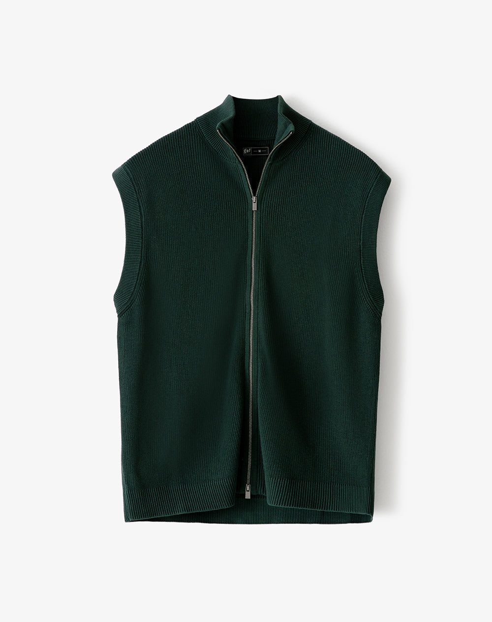 Chaleco regular fit verde