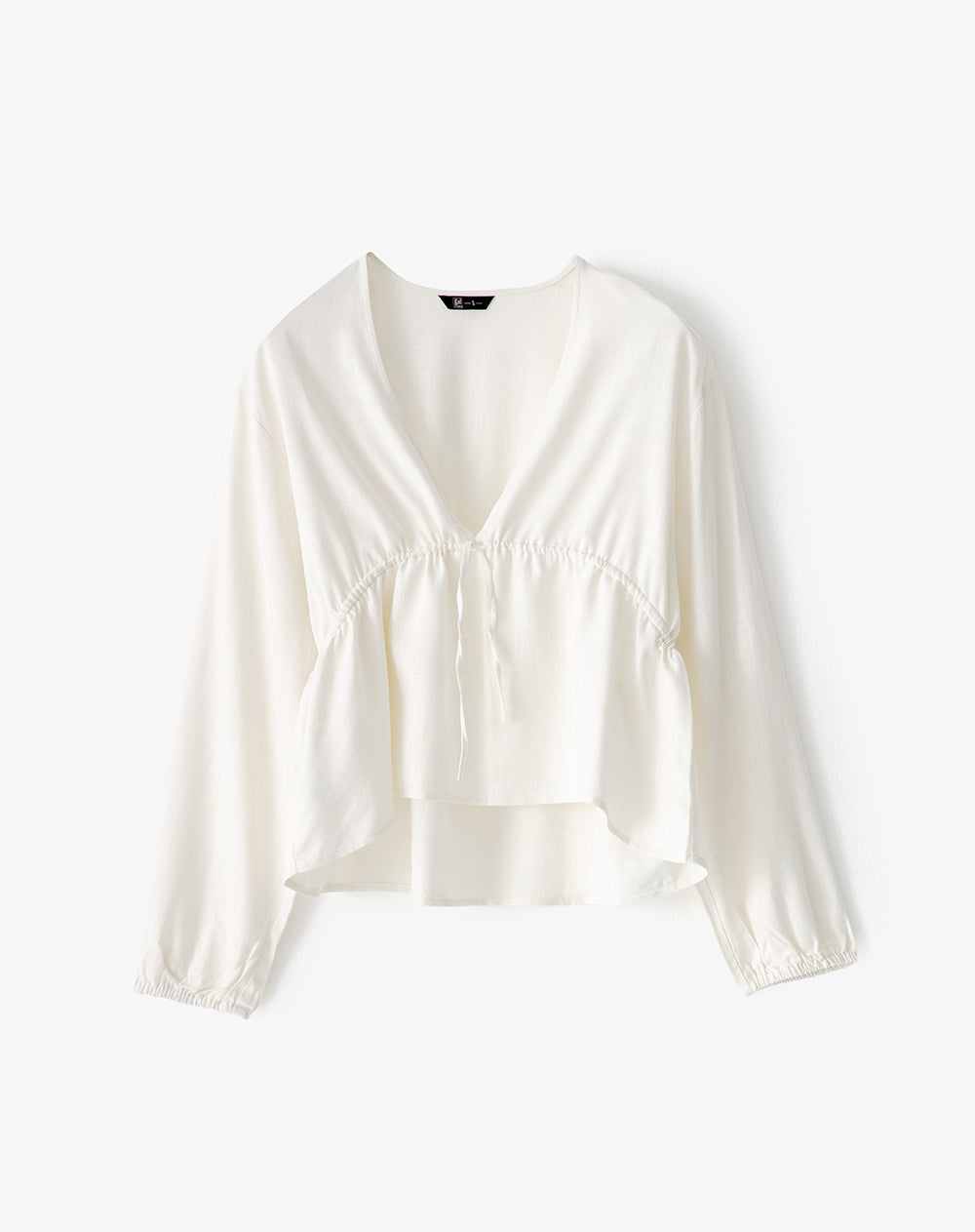 Camisa regular fit manga larga habana