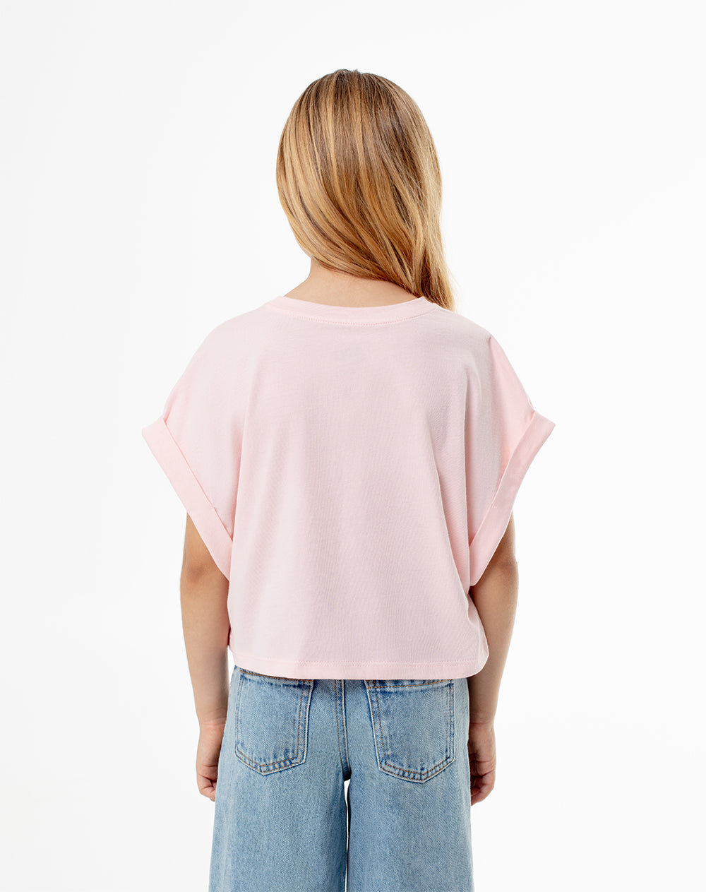 Camiseta regular Bob Esponja rosa niña