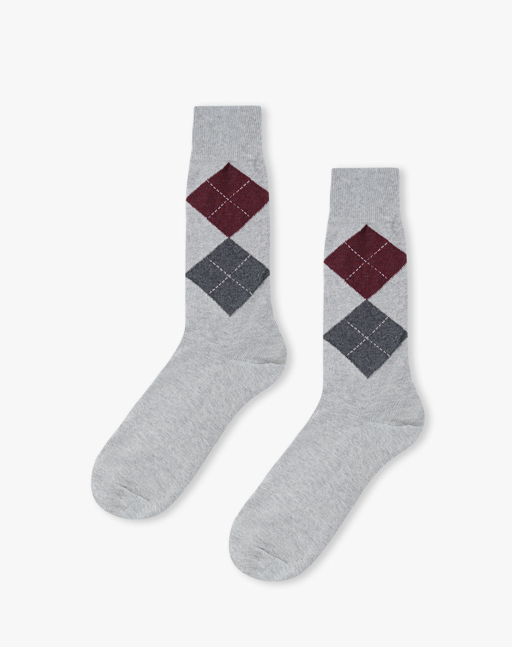 Medias largas gris dibujo