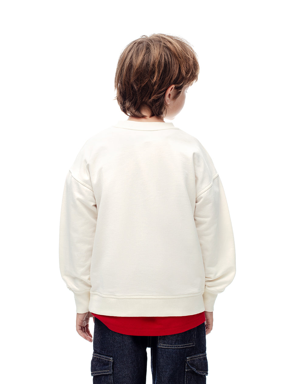 Buzo regular fit vainilla