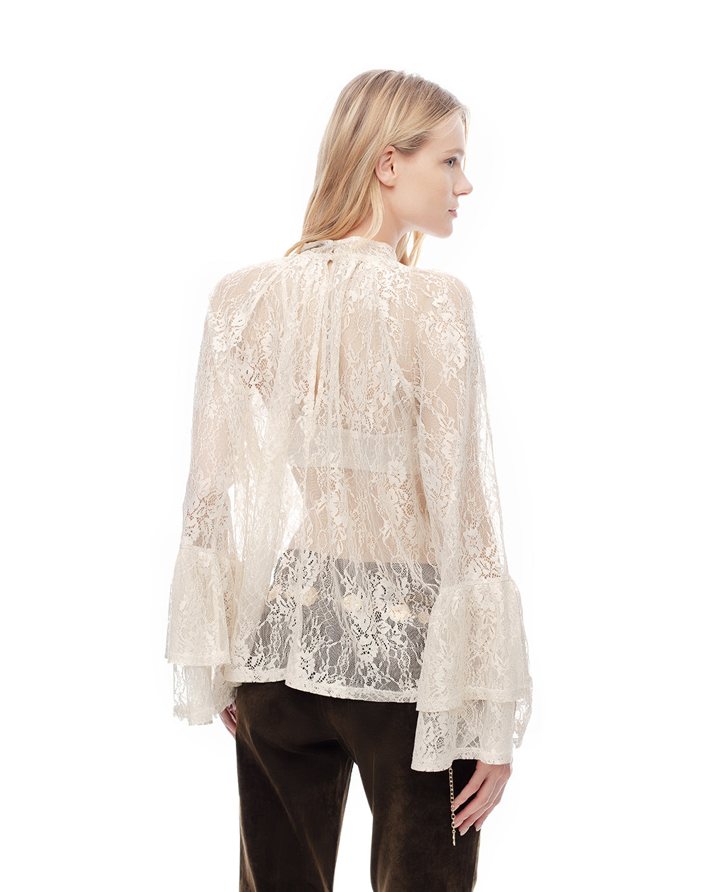 Camisa loose fit manga larga arena