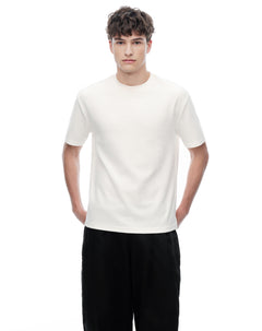 Camiseta regular crudo hombre