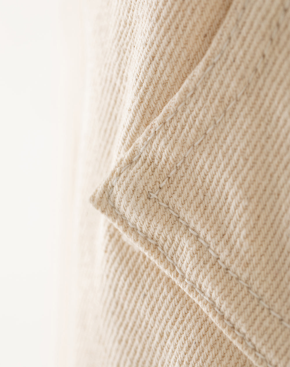 Falda midi tiro alto denim abertura frontal crudo para mujer