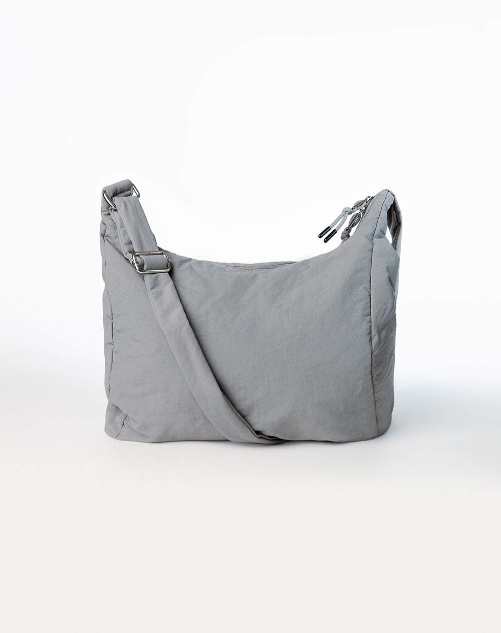 Bolso hobo utilitario gris