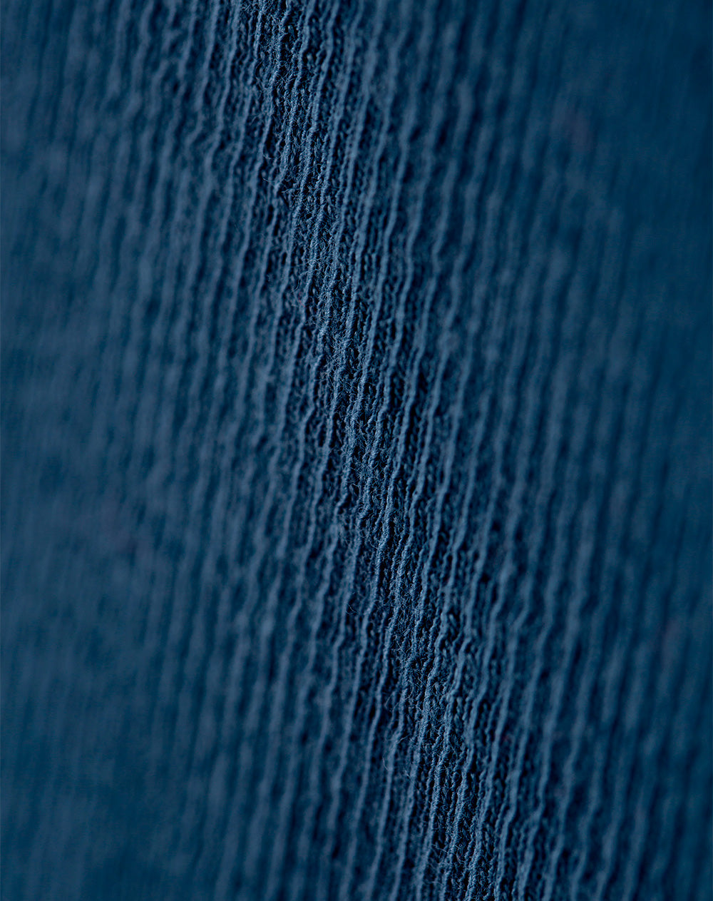 Camiseta esqueleto slim algodón azul mujer