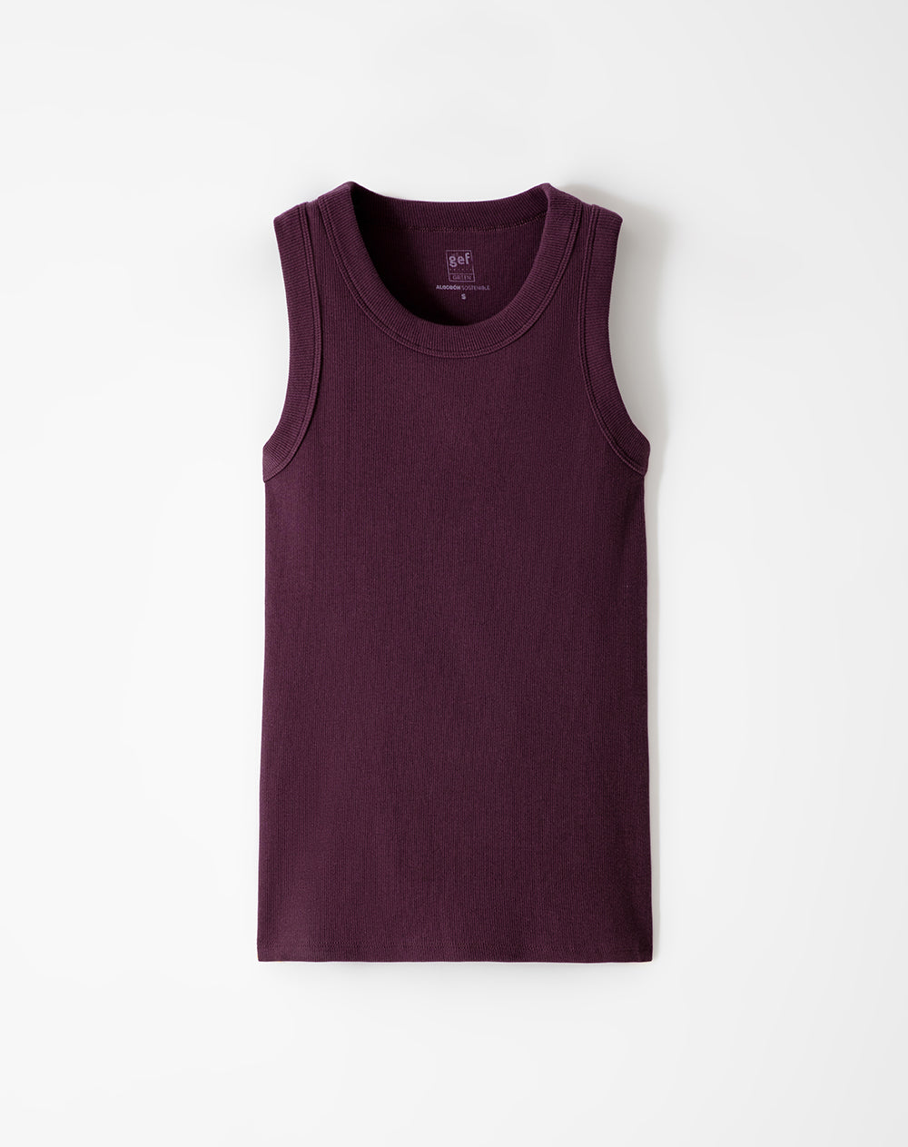 Camiseta Pauli slim fit vino tinto