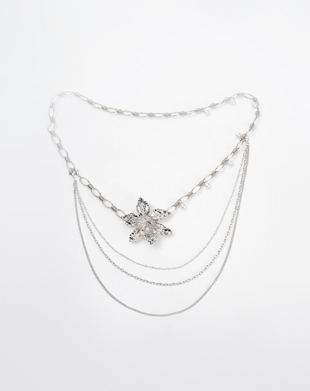 Correa plateado mujer