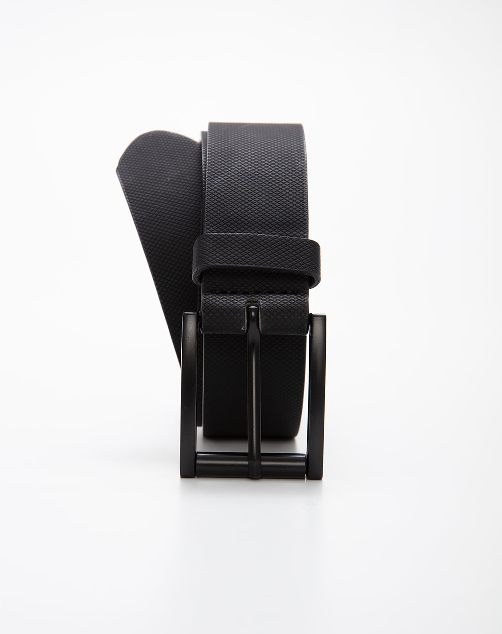 Correa formal negra hombre