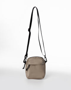 Bolso tipo bandolera taupe niño