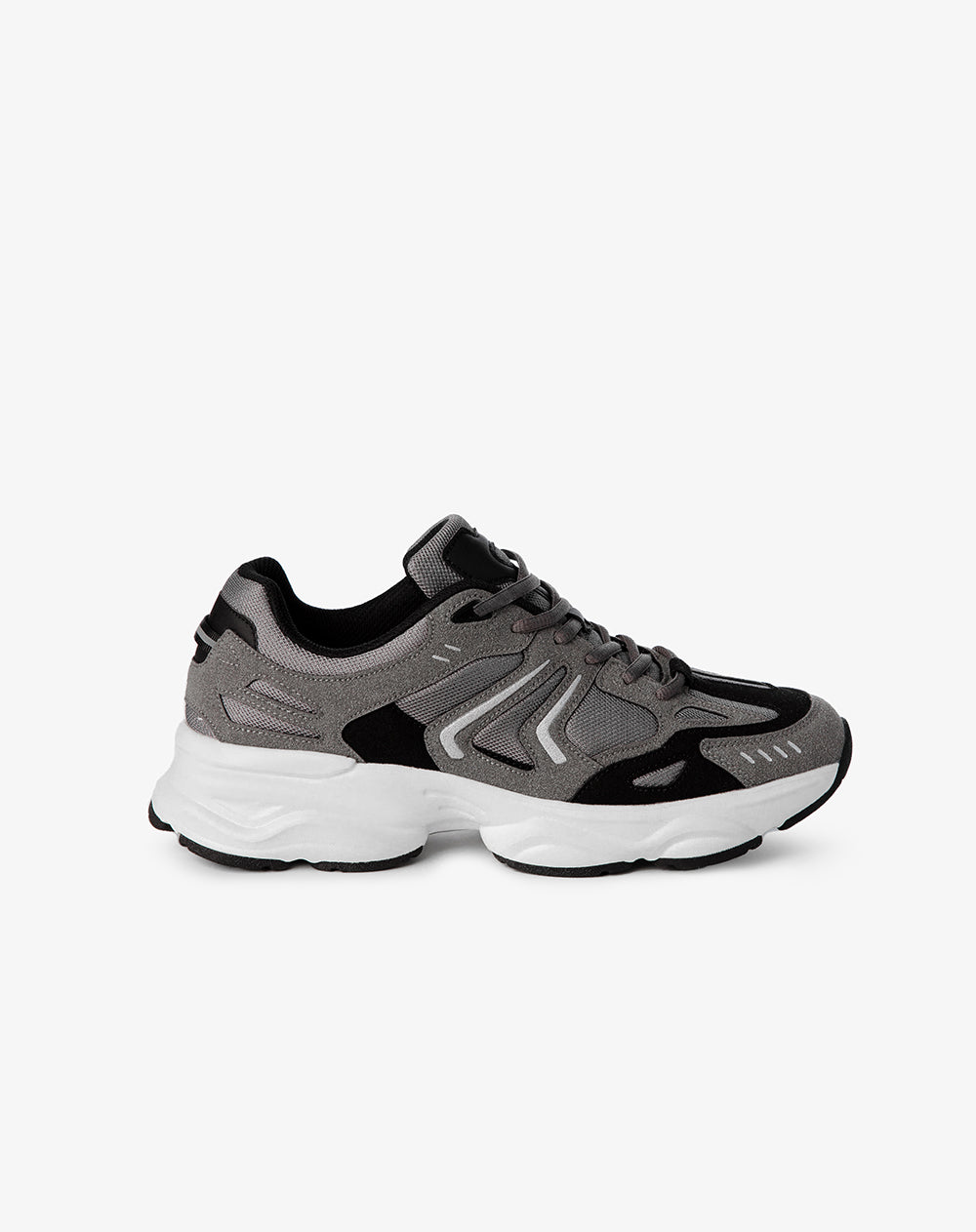 Tenis deportivos grises hombre