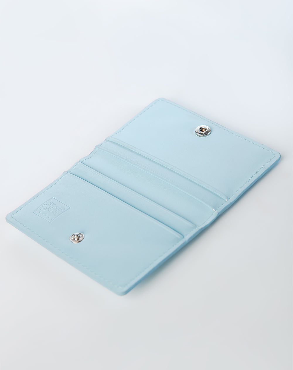 Porta tarjetas azul