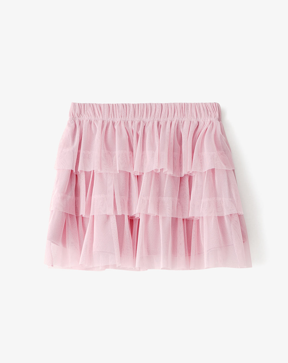 Falda tiro medio rosada niña