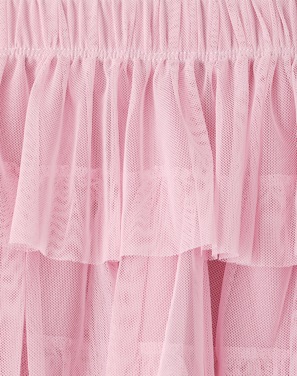 Falda tiro medio rosada niña