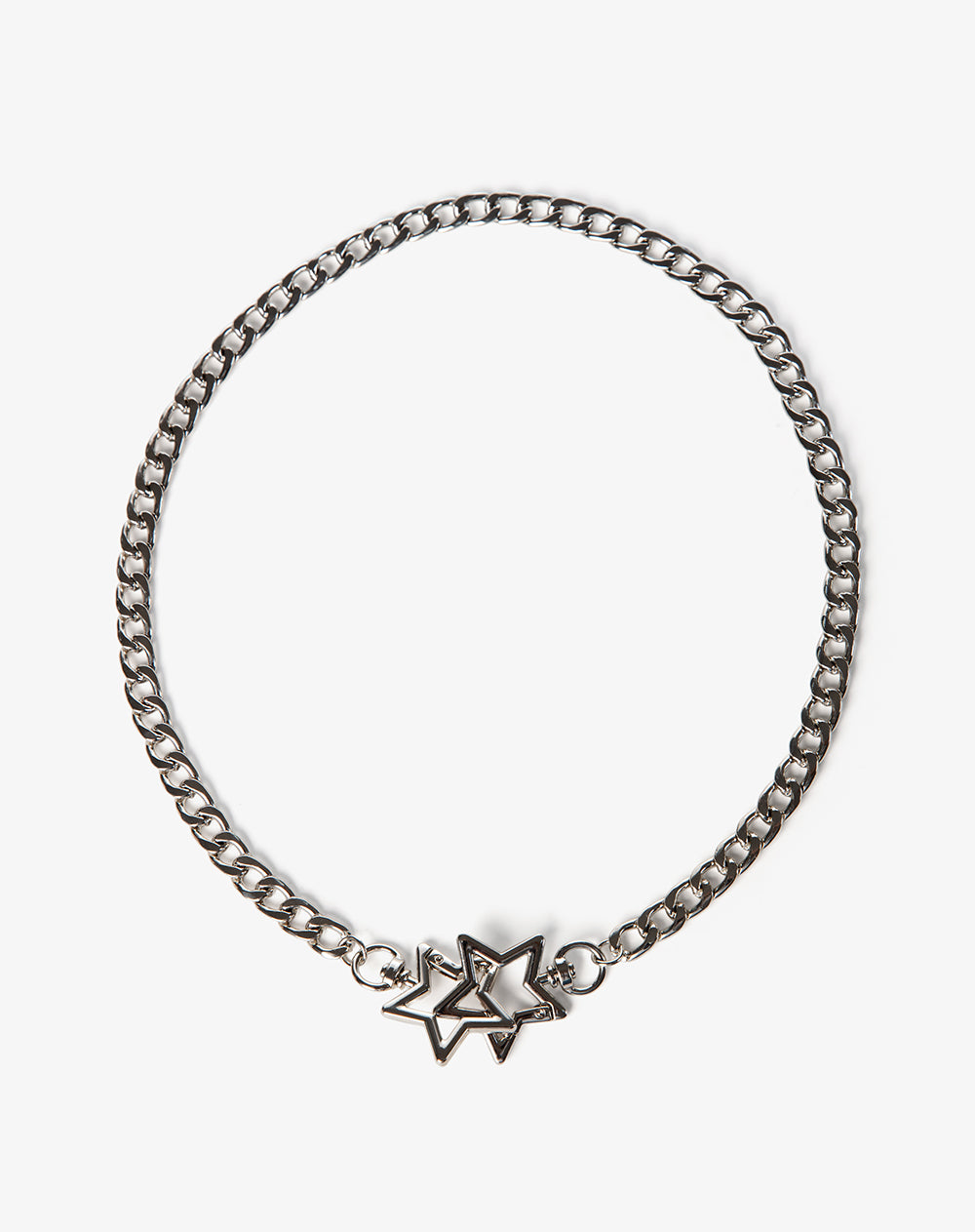 Collar plateado