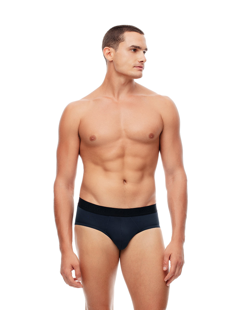 Bóxer brief algodón jersey x2unds surtido hombre