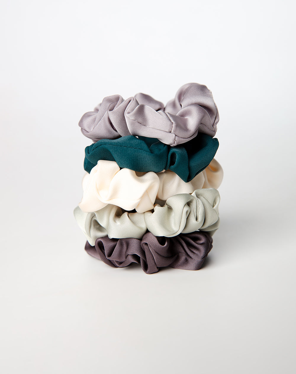 Scrunchies para el cabello x5unds surtido