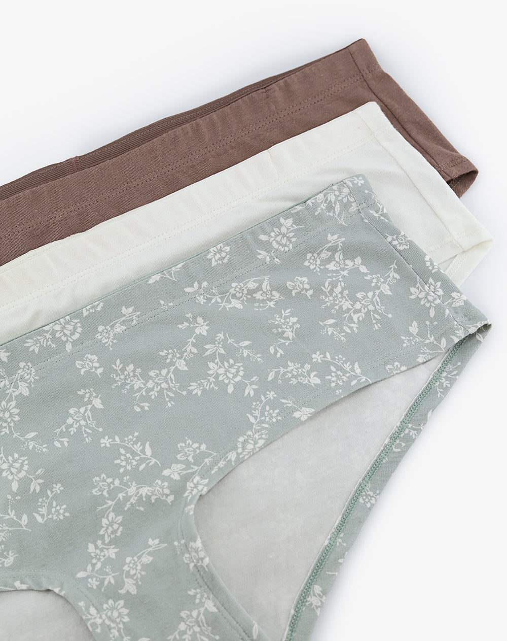 3 pantys boxer en punto tiro medio surtido