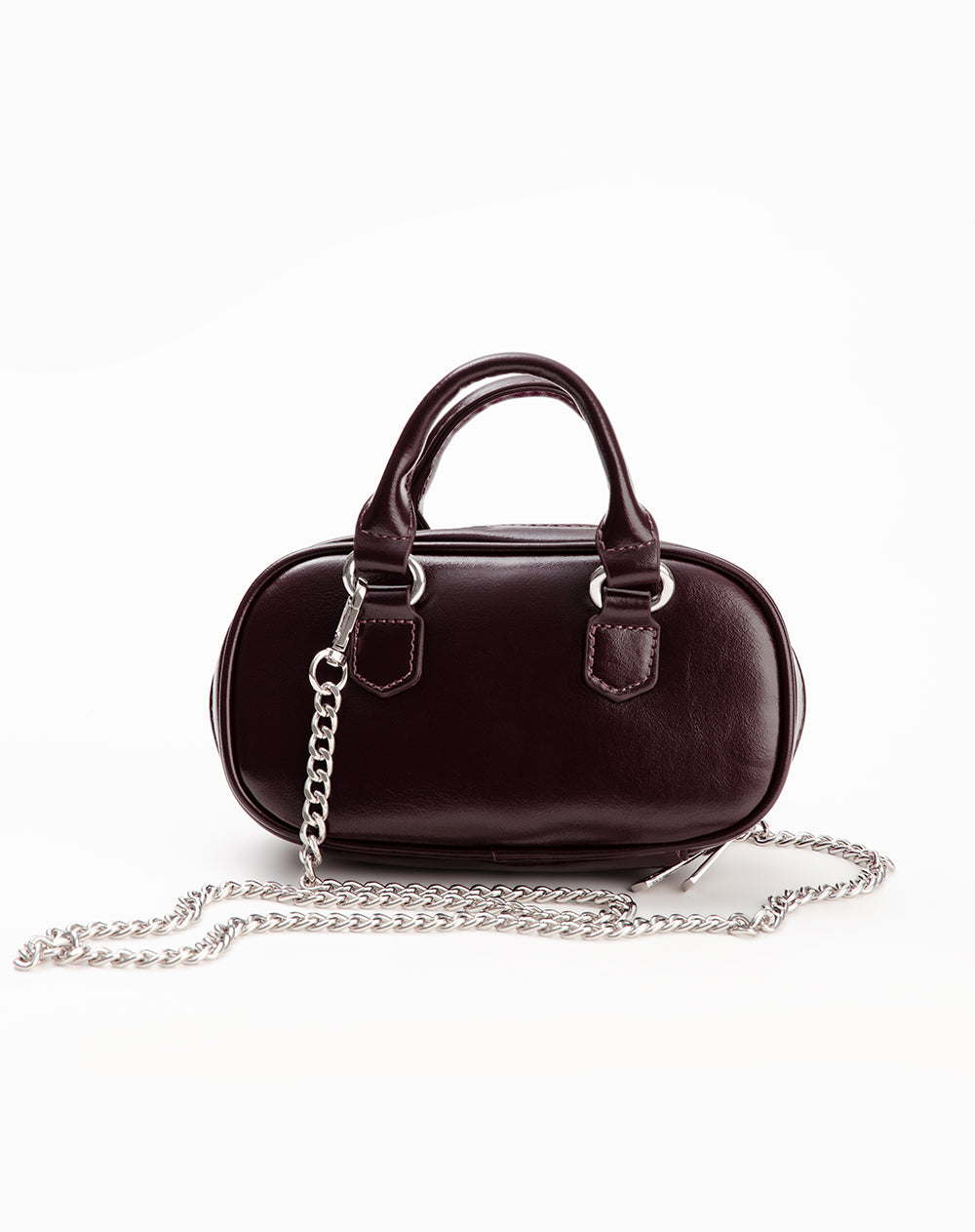 Bolso mini bowling café mujer