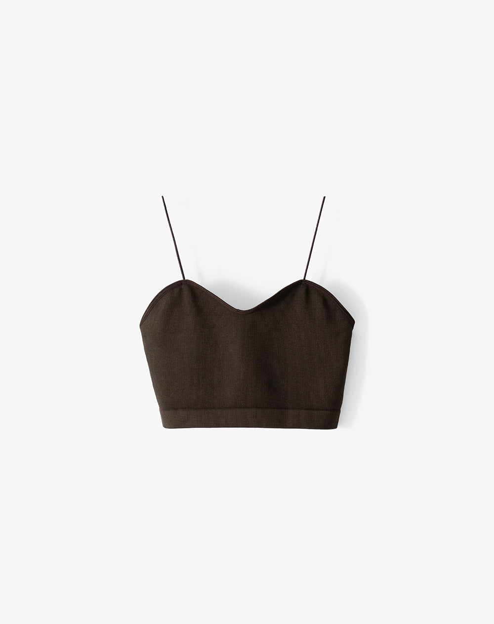 Camiseta ted tiras chocolate mujer