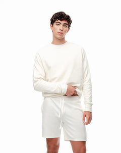 Bermuda regular vainilla hombre